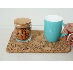 Vente en gros de napperons en liège de luxe design moderne Reviera napperons ovales prix d'usine accessoires de décoration de table - Product Image 2