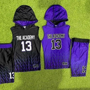 Diseña Tus Propios Uniformes de Fútbol 7on7 7V7, Camisetas de Fútbol con Impresión Digital Personalizada, Servicio OEM, 100% Poliéster Transpirable de Secado Rápido - Product Image 3