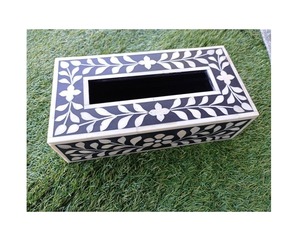 Soporte de tejido de madera con incrustaciones de hueso de lujo, decoración hecha a mano al por mayor para espacios elegantes a un precio asequible - Product Image 5