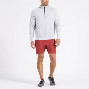 เสื้อสเวตเตอร์มีซิปแขนยาวสำหรับฝึกกอล์ฟเสื้อออกกำลังกายแบบเบามีซิปครึ่งแขนสไตล์วินเทจ - Product Image 4