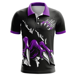 เสื้อโปโลกีฬาแขนสั้นหลายสีพลัสไซส์สำหรับผู้ชายเสื้อสะท้อนแสงเสื้อสีสะท้อนแสง - Product Image 6