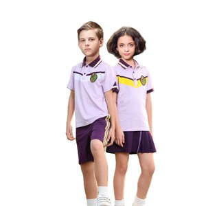 Uniforme Scolastica per Bambini, Abbigliamento Formale Personalizzato in Poliestere, Gilet, Camicia, Cravatta, Gonna a Quadri, Pantaloni per Scuola Primaria e Secondaria - Product Image 4