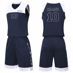 Uniforme de Baloncesto Personalizado de Alta Calidad, 100% Poliéster, Tela Suave y Transpirable, Colores Atractivos, Incluye Impresión del Nombre del Equipo - Product Image 1
