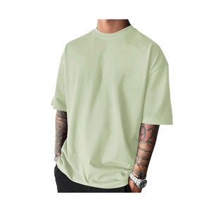 Camisetas de manga corta de algodón 100% unisex logotipo personalizado impresión digital de estilo informal de gran tamaño para hombres y mujeres - Product Image 1