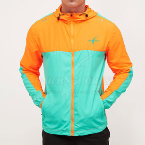 New Arrived RAIEBA ENTERPRISES Men's Hooded Windbreaker <b>Jacket</b> Waterproof Custom Paneled Design <b>Winter</b> Jogging <b>Running</b> Hot - Product Image 2