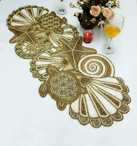 <b>Beaded</b> Table <b>Placemat</b> Elegant Mats & Pads for Dining Table - Product Image 3