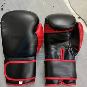 Gants de boxe formation personnalisée gants de boxe professionnels en cuir véritable naturel pu fabriqués au Pakistan - Product Image 1