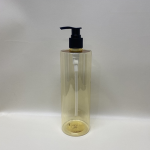 Manufactor's Vietnam 500ml - 24mm - 40g Jaune Transparent PET Bouteilles vides avec tête de pompe pour Lotion pour le corps Shampooing Conditionneur - Product Image 3