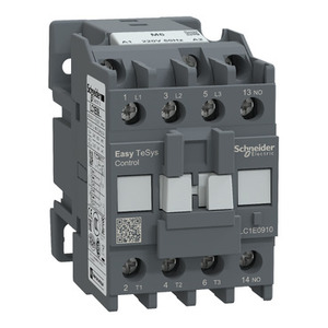 Contattore TVS SCHNEIDER ELECTRIC EasyPact LC1E0910M6 3P(3 NO)-AC-3 <= 440 V 9A con Bobina 220 V AC - Product Image 1