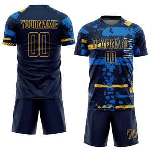 Maillot de football de survêtement Kits de chemise de football international tenue d'entraînement pour adultes vêtements de sport maillot de football et shorts - Product Image 6