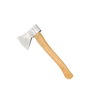 แกนเหล็กดามัสกัสขวานเหล็กคาร์บอนพร้อมที่จับไม้ไฟเบอร์กลาส - Product Image 3