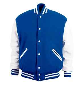 OEM personalizado Bomber Letterman béisbol bordado Varsity chaqueta Old School Varsity chaquetas CollegeBaseballjacket para hombres - Product Image 3