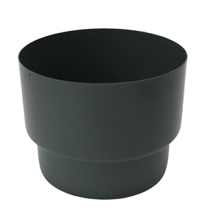 Jardinière ronde en fer Matt Dusty Green PC Pot de fleurs pot de fleurs pour la maison hôtels décoration intérieure et extérieure - Product Image 1