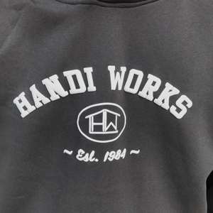 Classique 350GSM coton unisexe automne sweats à capuche brodé surdimensionné pull sweats confortable vêtements décontractés usine directe - Product Image 4