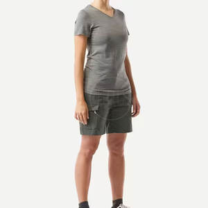 Pantalones cortos de cintura alta para mujer, diseño personalizado, transpirables, último estilo, servicios OEM, precio razonable, pantalones cortos Cargo para mujer - Product Image 5