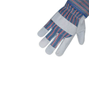 Guantes de trabajo de cuero de alta calidad para hombres directos de fábrica de Pakistán para levantamiento de pesas y trabajo de seguridad - Product Image 6