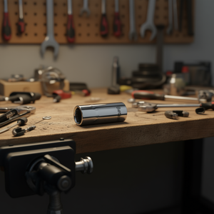 Chiavi a Bussola Lunghe con Attacco Esagonale Cromato da 1/4 di Pollice Femmina - Product Image 3