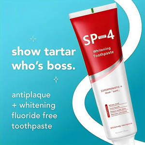 Pasta Dental Probiótica SP-4 con Menta para Fumadores y Consumidores de Café, Elimina Manchas, Cuidado Bucal, Aliento Fresco, 120g - Product Image 5