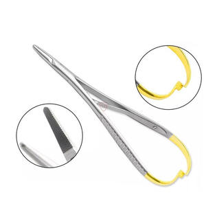 ชุดเครื่องมือไฟฟ้าแบบแมนนวลมีที่ยึดเข็มสแตนเลสสตีลเครื่องมือผ่าตัดพื้นฐาน - Product Image 4