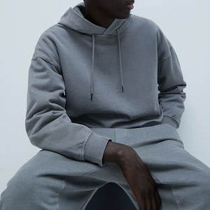 Vente en gros de survêtements de sport décontractés unisexe, nouveau design, ensemble de sport de gymnastique XL, short de jogging d'hiver avec impression de logo, 100% coton - Product Image 3