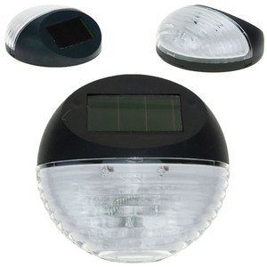 โคมไฟสวน LED พลังงานแสงอาทิตย์ ทรงกระบอก สีดำ พลาสติก ABS ติดผนัง 11.3x11.3x4.5 ซม. - Product Image 2
