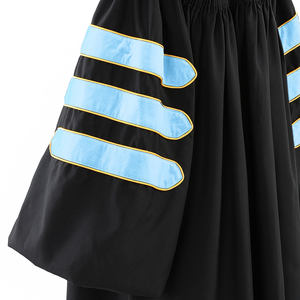 2023 nouvelle robe de graduation du baccalauréat robe de doctorat du premier cycle de style collège - Product Image 5