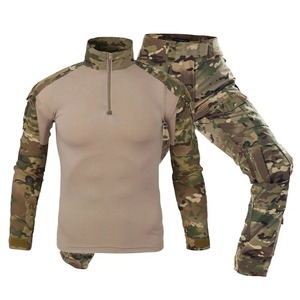 Trajes de uniformes tácticos Traje de camuflaje Camisas de caza Pantalones Entrenamiento de peces Airsoft Paintball Conjuntos de ropa - Product Image 3