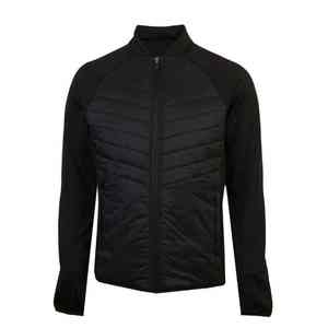 Veste coupe-vent de golf légère personnalisée pour hommes, bombardier imperméable décontracté de grande taille avec col montant et logo avant - Product Image 3