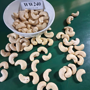 Trusted Factory Santigo WW240 Cashew <b>Kernel</b> Kaju Badam W240 Cashew <b>Nuts</b> Exported Worldwide - Product Image 1