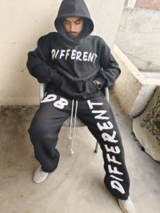 กางเกงสเวตแพนท์ทรงหลวมแบบยูนิเซ็กซ์ แต่งลายปักแบบดิสเทรส สไตล์สตรีทแวร์ลำลอง พิมพ์ลาย ระบายอากาศ เอวยางยืด ผ้าหนา แห้งเร็ว - Product Image 2