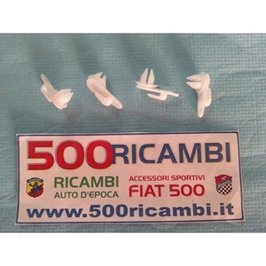 MINUTERIA-VITI FIAT 500 F L R KIT 4 PEZZI MOLLA FISSAGGIO anello PORTA - Product Image 1