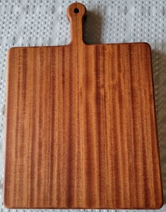 Tabla de cortar de madera de lujo, tabla de cortar rectangular de madera de acacia para cocina doméstica y hotel - Product Image 1