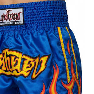 Shorts d'arts martiaux de Muay Thai avec impression de logo OEM Service pour hommes, nouvel arrivage - Product Image 5