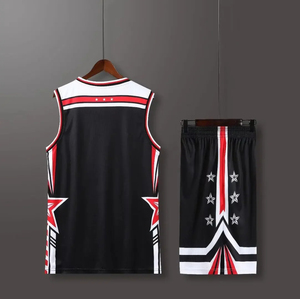 Tenue de basketball de haute qualité, nouveau style, meilleure vente, personnalisable avec votre propre logo, respirante, grandes tailles, 100% polyester, faible MOQ - Product Image 5