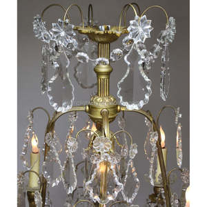 Lustre suspendu en cristal français européen Maria Candle Theresa créatif pour hall d'hôtel, grand lustre décoratif - Product Image 4