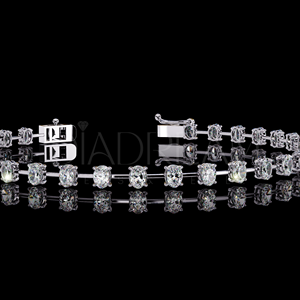 Best Personalized 925 Sterling <b>Silver</b> Tennis <b>Bracelet</b> Classic Dazzling Diamond <b>Charm</b> <b>Bracelet</b> Gold Plated for Women Gift - Product Image 1