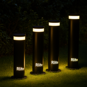 Bolardo de jardín LED para exteriores, iluminación decorativa para caminos, 300mm - Product Image 3