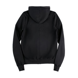 Nouveau Style personnalisé de haute qualité noir 100% coton fermeture éclair intégrale sweats à capuche pour hommes coupe ajustée taille confortable matériel Streetwear - Product Image 2