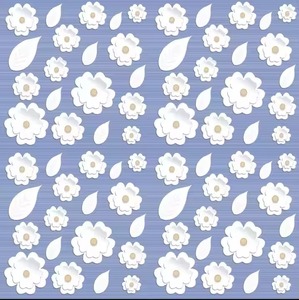 กระเบื้องลายดอกไม้มันวาว300x300สไตล์3D สำหรับระเบียงห้องครัวห้องน้ำสีสันสดใสกระเบื้องเซรามิกแบบไม่ลื่น - Product Image 5