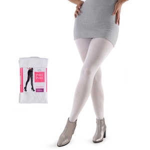 Modèle 601 pour femmes en maille Lycra avec motif uni en coton - Product Image 1