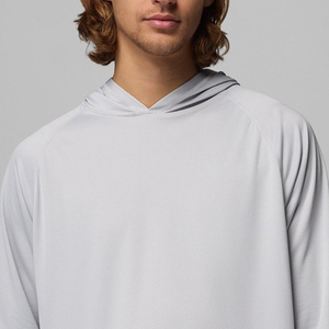 Sweat à capuche pour homme de haute qualité avec poches latérales, cordon de serrage réglable, manches longues, design pour l'hiver, service de conception OEM - Product Image 2