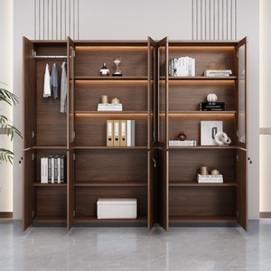Étagère de rangement modulaire multifonctionnelle en bois, organisateur de bureau, classeur de documents, porte-documents, bibliothèque de bureau, présentoir - Product Image 4