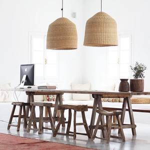 Abat-jour suspendu en rotin de haute qualité pour la décoration intérieure Abat-jour en rotin en osier fait à la main du Vietnam - Product Image 1