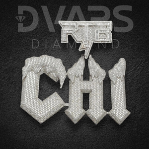 จี้เงินแท้ 925 ชุบทอง ประดับเพชร VVS ทรงกลมเจียระไนแบบบริลเลียนท์ สั่งทำได้ตามต้องการ ลดราคาพิเศษ - Product Image 1