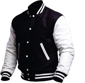 Veste universitaire Fabricant personnalisé de broderie de baseball personnalisée Veste universitaire en cuir coupe letterman Veste en jean personnalisée Hiver - Product Image 2