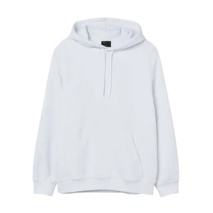 Polyester polaire de coton de haute qualité, sweats à capuche streetwear grande taille à épaules tombantes, sweat à capuche solide avec logo personnalisé - Product Image 4