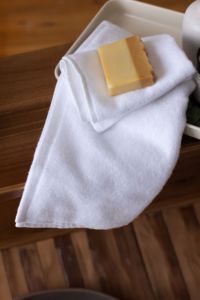 MS Home Hot Sale 100% Cotton Luxury Disposable Face Washcloth & <b>Bath</b> <b>Towel</b> 6-Piece <b>Set</b> Quick-Dry Sustainable Spa <b>Towels</b> - Product Image 3