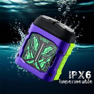 Mini rasoir électrique portable pour hommes, rechargeable par USB, lames rotatives doubles, étanche IPX7, rasoir de voyage pour le rasage du visage, RV - Product Image 5