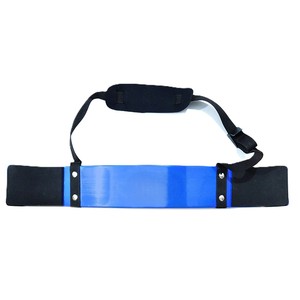 Brassard de musculation Misha Sports Fitness, logo personnalisé, en néoprène et nylon, antidérapant, réglable, haute qualité, robuste - Product Image 2