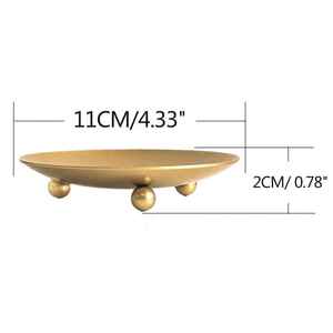 ถาดโลหะอลูมิเนียมรองเทียน2025ออกแบบล่าสุด - Product Image 6